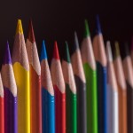 crayons couleur créativité école